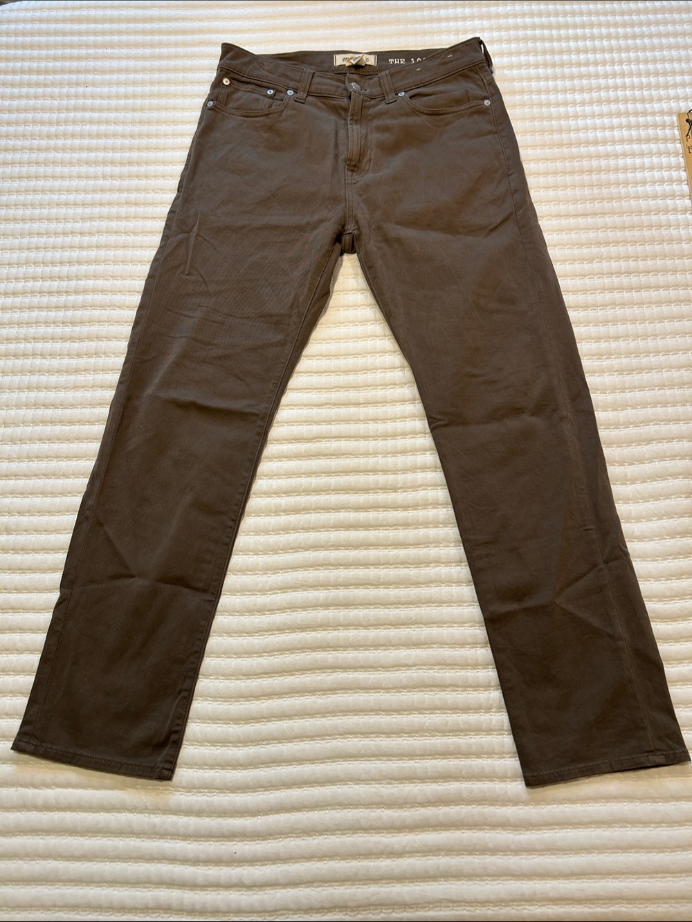 Madewell Men's Dark Brown Chinos 30” waist